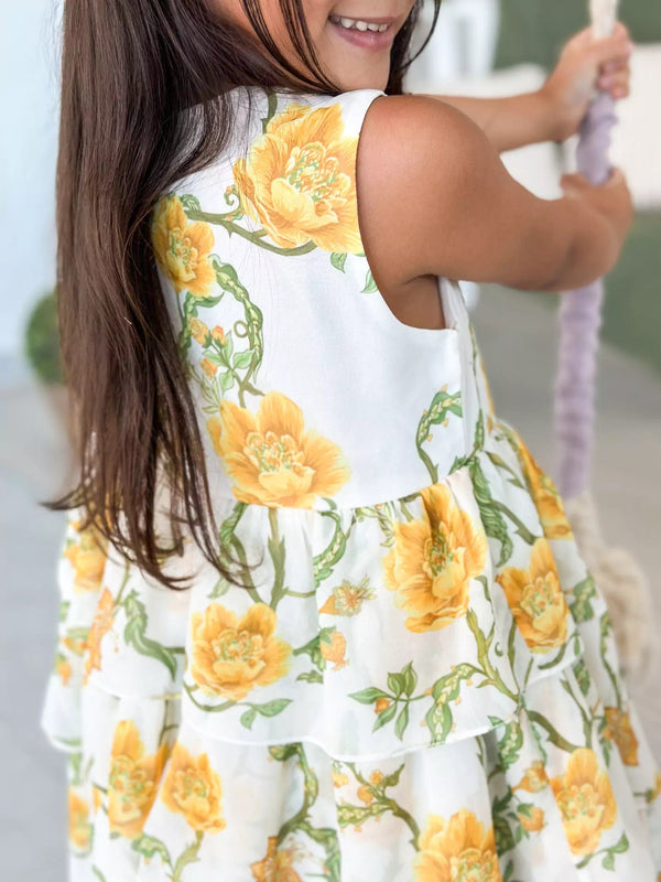 Mini Auryn Floral Dress Baby & Toddler Dresses  - Sowears