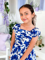 Mini Big bold Long Floral Dress Baby & Toddler Dresses  - Sowears