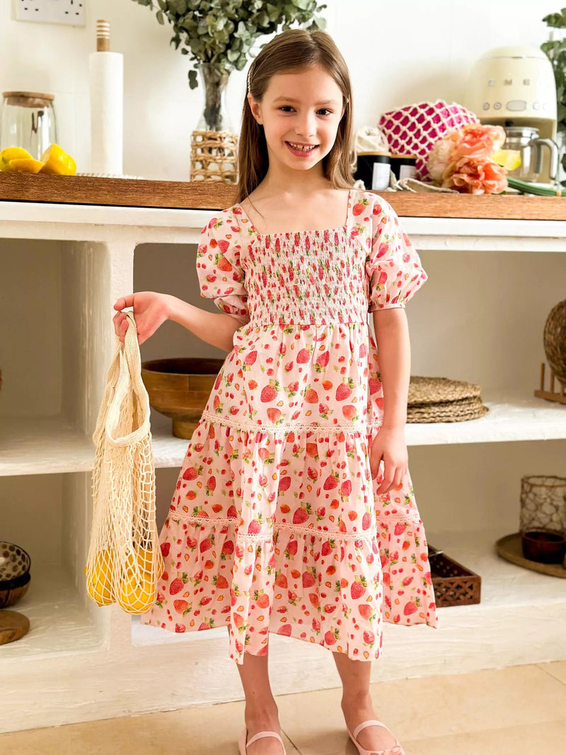 Mini Fragaria Strawberry Dress Mini Fragaria Strawberry Dress