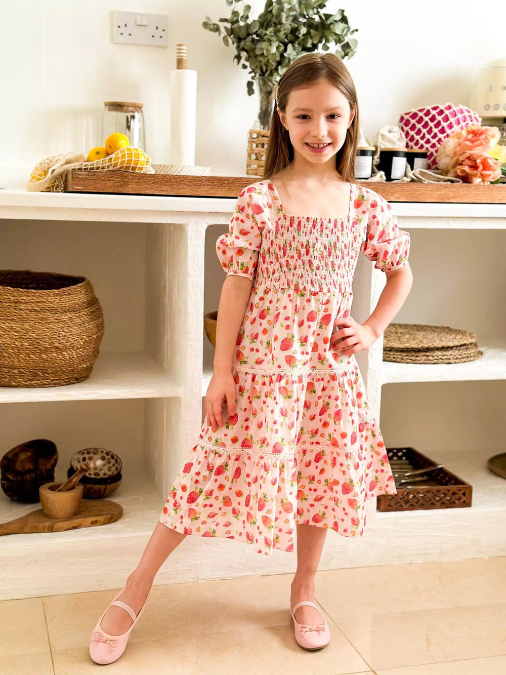 Mini Fragaria Strawberry Dress