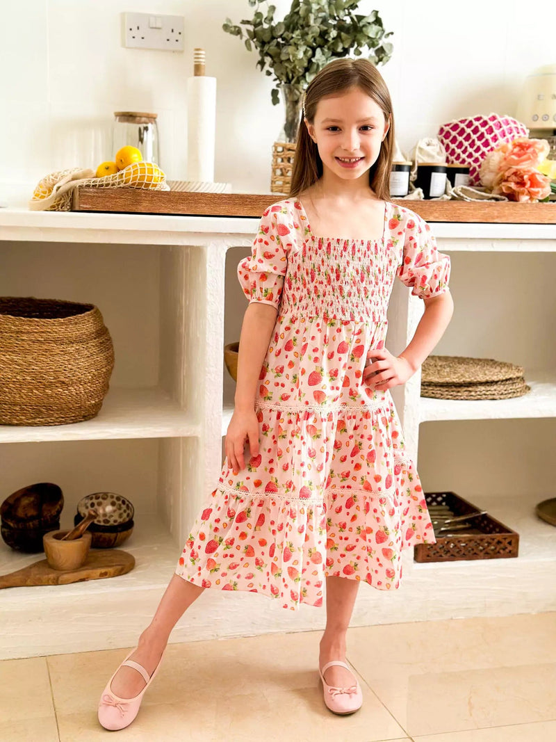 Mini Fragaria Strawberry Dress Mini Fragaria Strawberry Dress