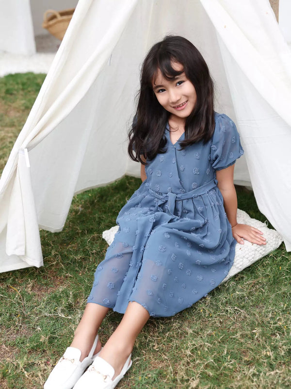 Mini Glacial Texture Dress