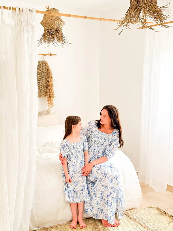 white christmas dresses Ready to Smock Your Girls Smocking Plate in This Orange Bishop Dress