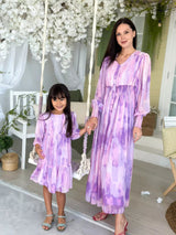 Mini Purple Hues Baby & Toddler Dresses  - Sowears