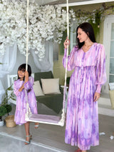 Mini Purple Hues Baby & Toddler Dresses  - Sowears