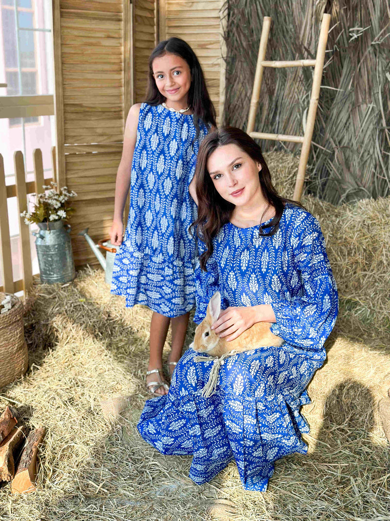 Mini Revive Sea Dress In Blue Baby & Toddler Dresses  - Sowears