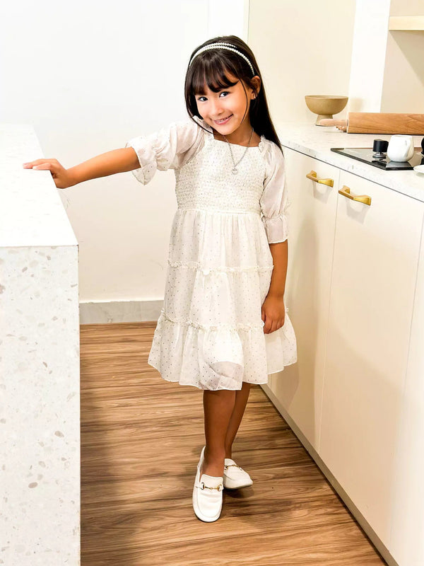 Mini Sirius Star Smocked Dress Baby & Toddler Dresses  - Sowears