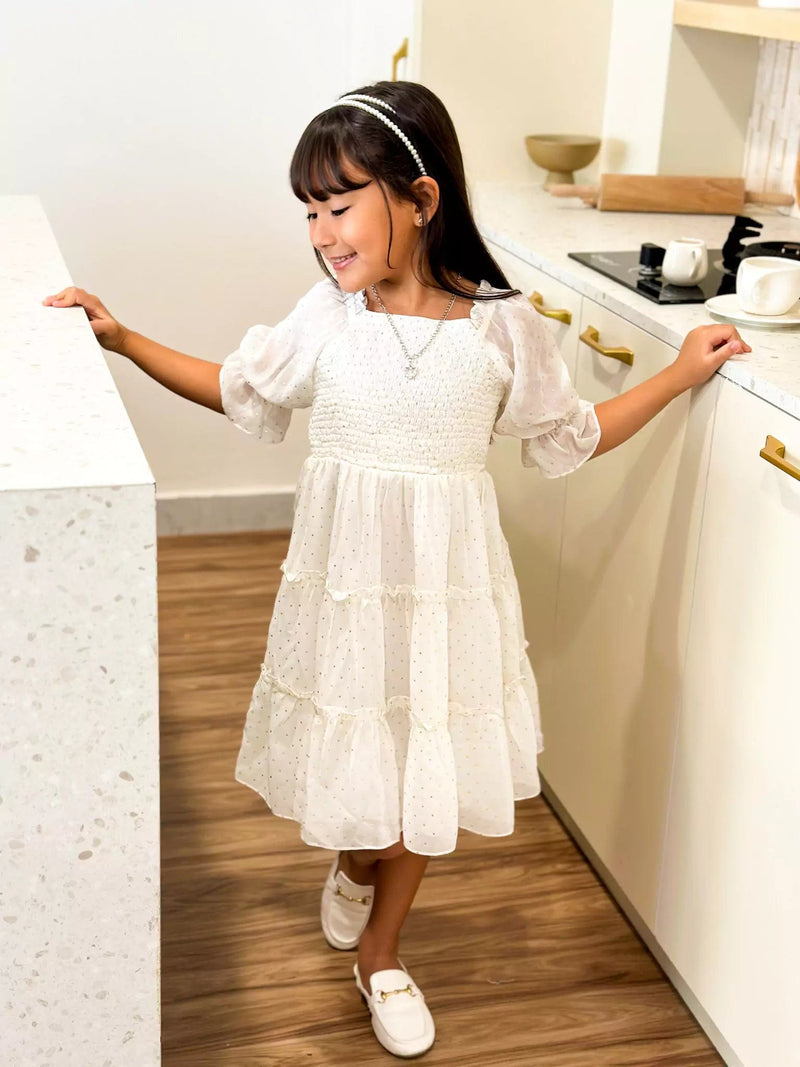 Mini Sirius Star Smocked Dress Baby & Toddler Dresses  - Sowears