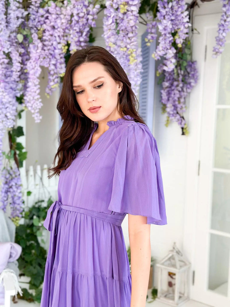 Lilac dress long best sale