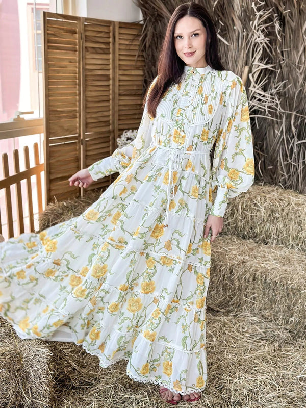 Floral frocks for women best sale