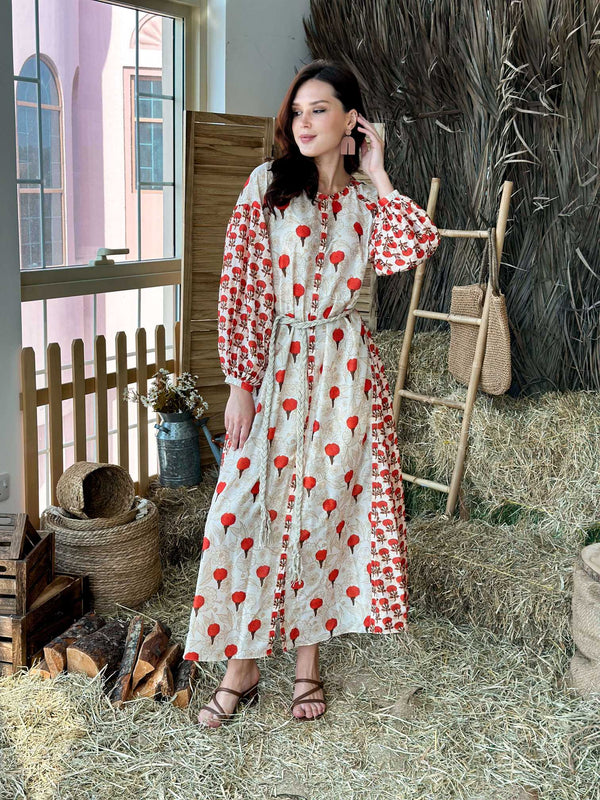 Bohemian Braided Dress Dresses  - Sowears