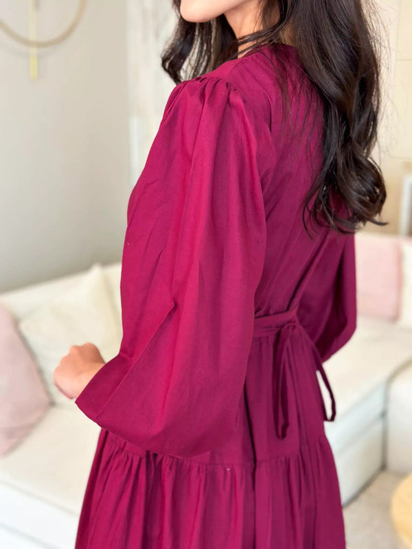 Cardinal Cotton Long Dress Cardinal Cotton Long Dress