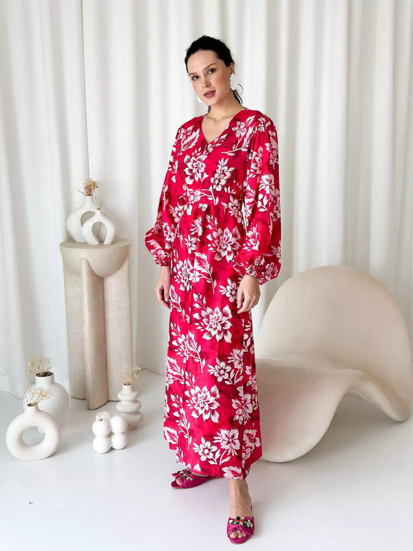 Clarie Floral Dress Dresses  - Sowears