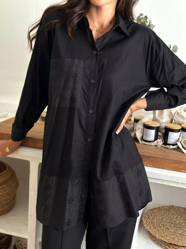 Coal Button Top Coal Button Top