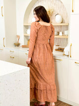 Creamsicle Cut Work Embroidered Dress Dresses  - Sowears