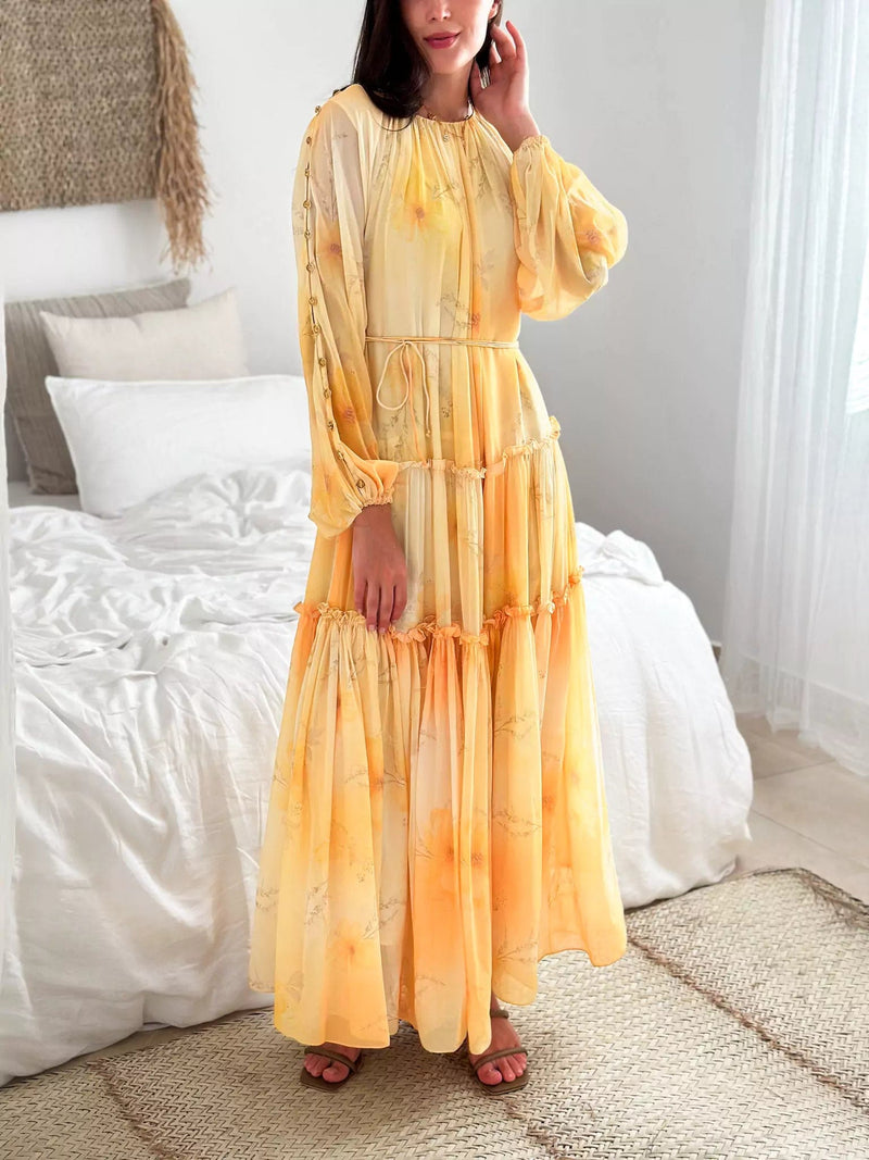 Day Lily Long Dress Dresses  - Sowears