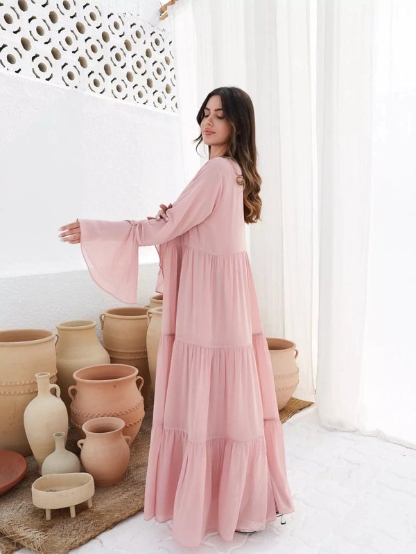 Fiora Pink Dress and Upper