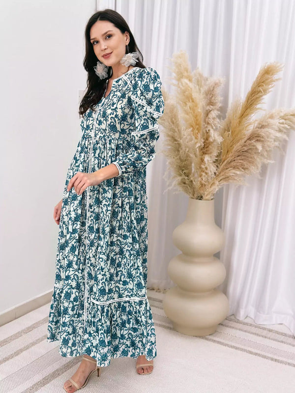 french dresses French Flora Lace Long Dress