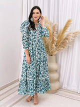 French Flora Lace Long Dress Dresses  - Sowears