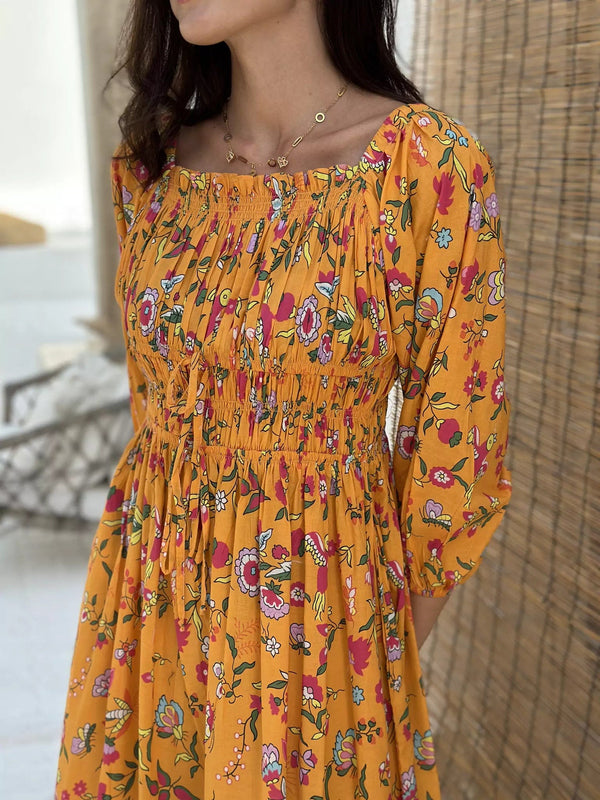 ワンピース soor ploom / Goldie Dress Chamomile 2y Goldie Summer Dress