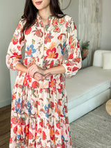 Hattie Floral Long Dress Dresses  - Sowears