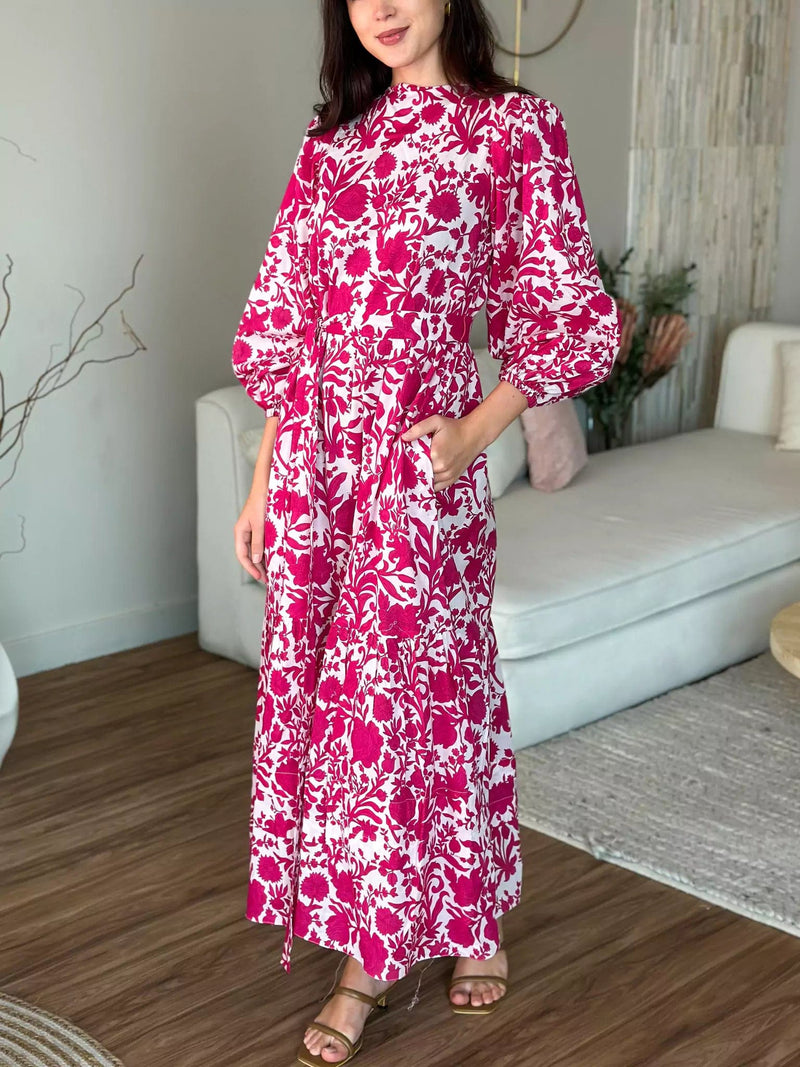 Hermione Long Pink Dress Hermione Long Pink Dress