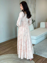 Ice Peach Long Dress Dresses  - Sowears