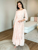 Ice Peach Long Dress Dresses  - Sowears