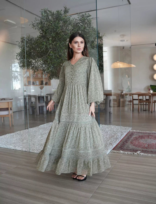 casual modest dresses for women trendy dresses, Modest JanieLanie Vernica Leal Floral Dress Modest Dresses Under