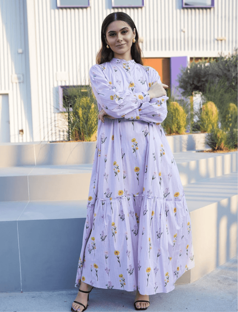 Lavender Affair Long Dress Dresses  - Sowears