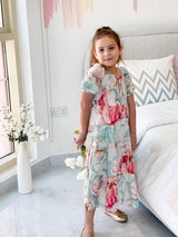 Mini Azure Smock Dress Dresses  - Sowears