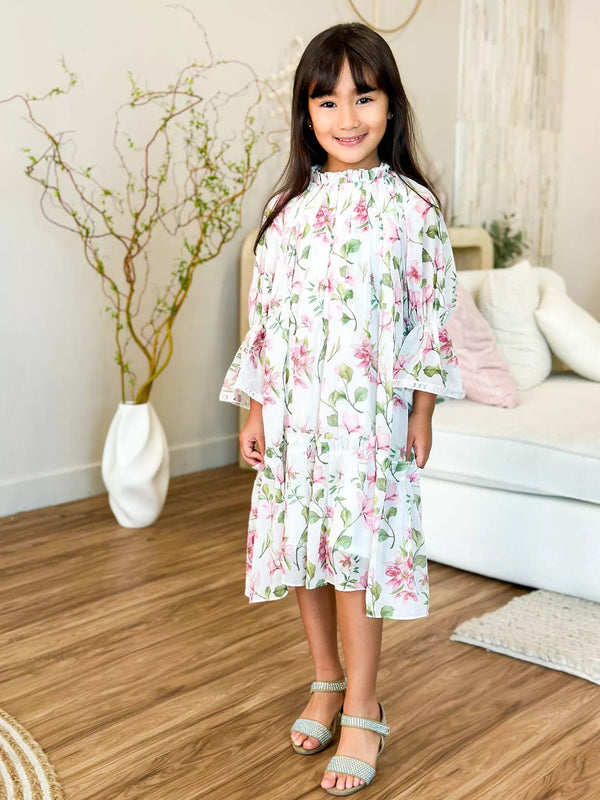 Mini Calla Floral Lace Dress Mini Calla Floral Lace Dress