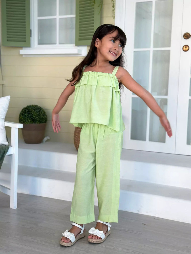 Mini Minty Co Ord Set Dresses  - Sowears