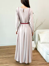 Oats n Rose Braided Long Dress Dresses  - Sowears