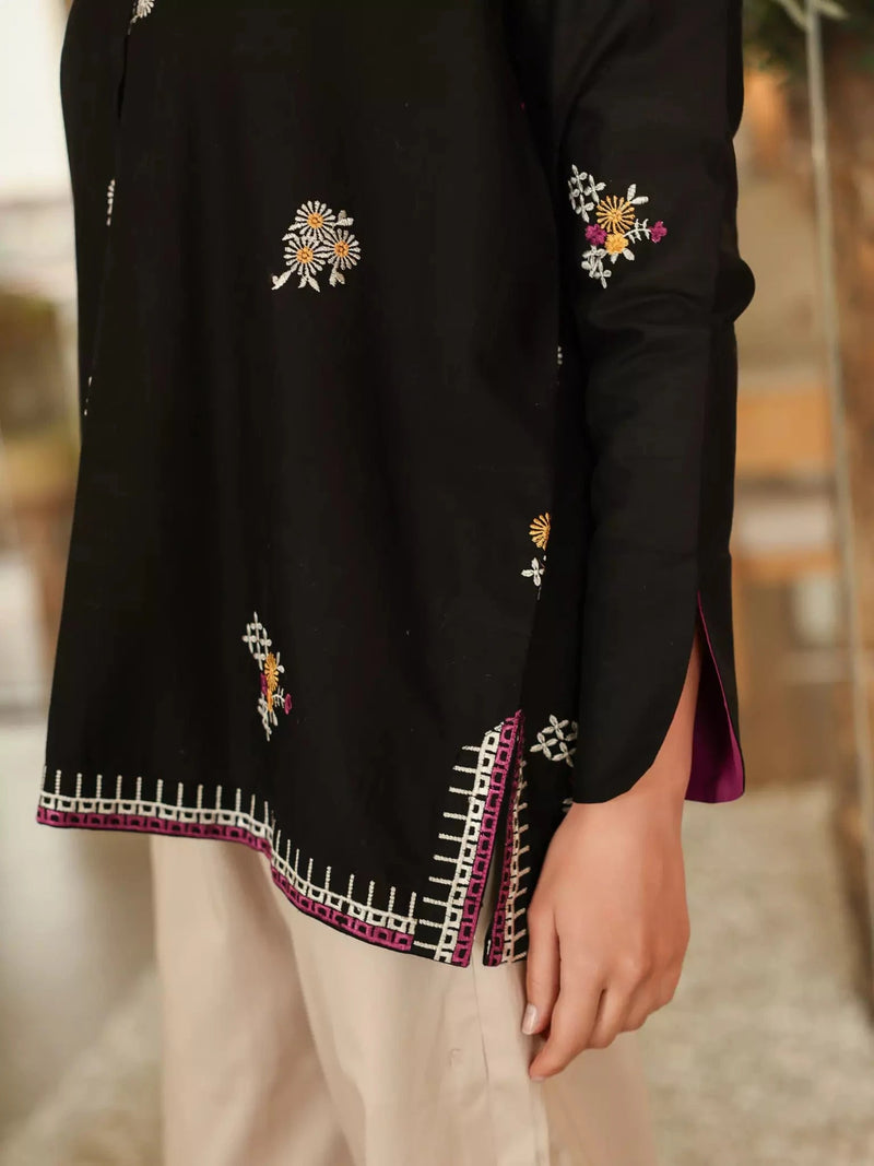 Piper Embroidered Shirt Dresses  - Sowears