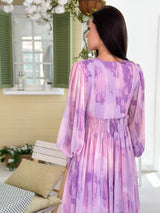 Purple Hues Long Dress Dresses  - Sowears