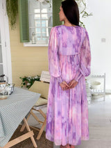 Purple Hues Long Dress Dresses  - Sowears