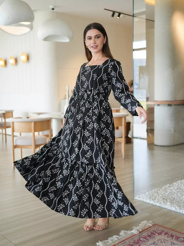 Quasar Embroidered Dress