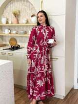 Reinette Plum Dress Dresses  - Sowears