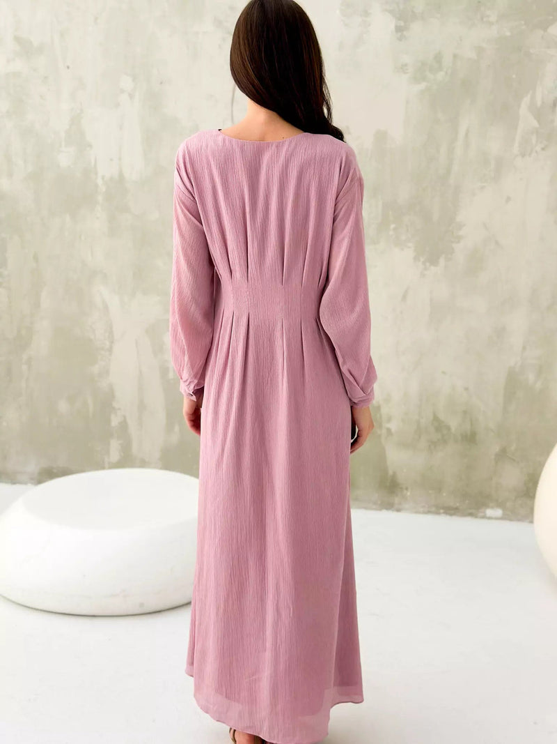 Roseate Lilac Long Dress Dresses  - Sowears