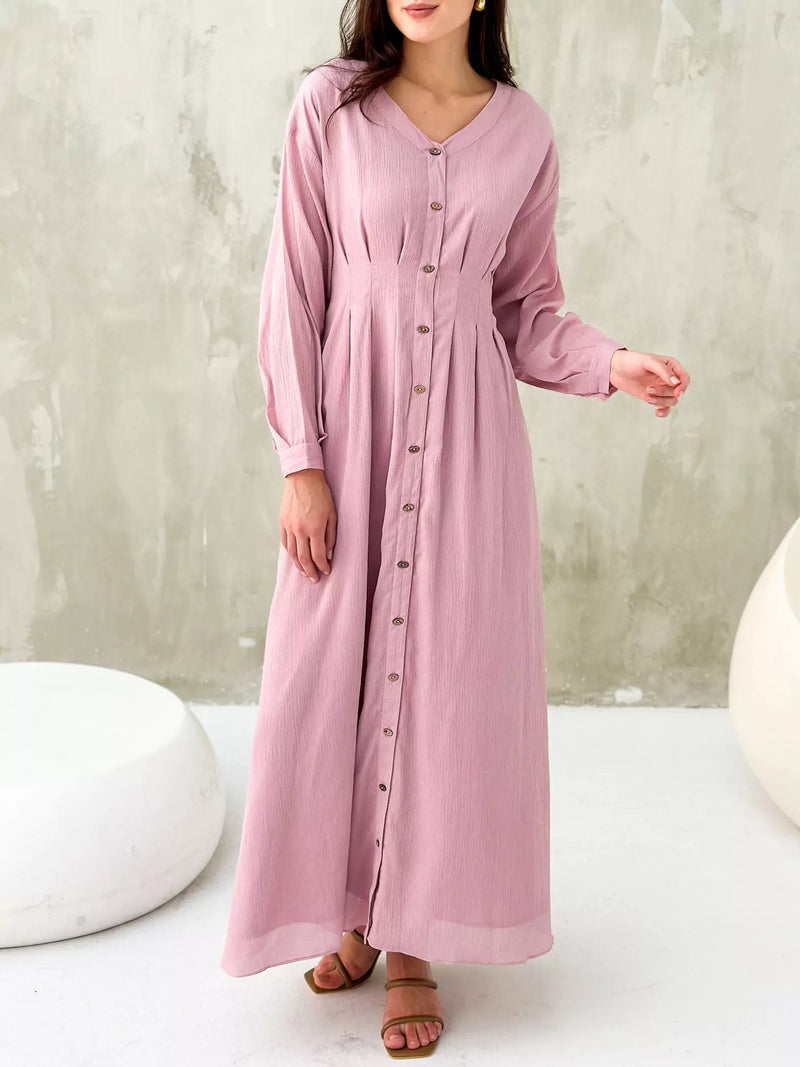 Roseate Lilac Long Dress Dresses  - Sowears