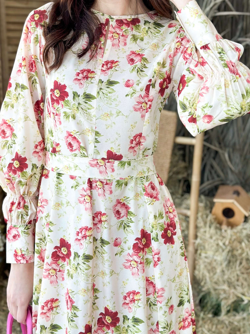 Sansa Floral Dress Dresses  - Sowears