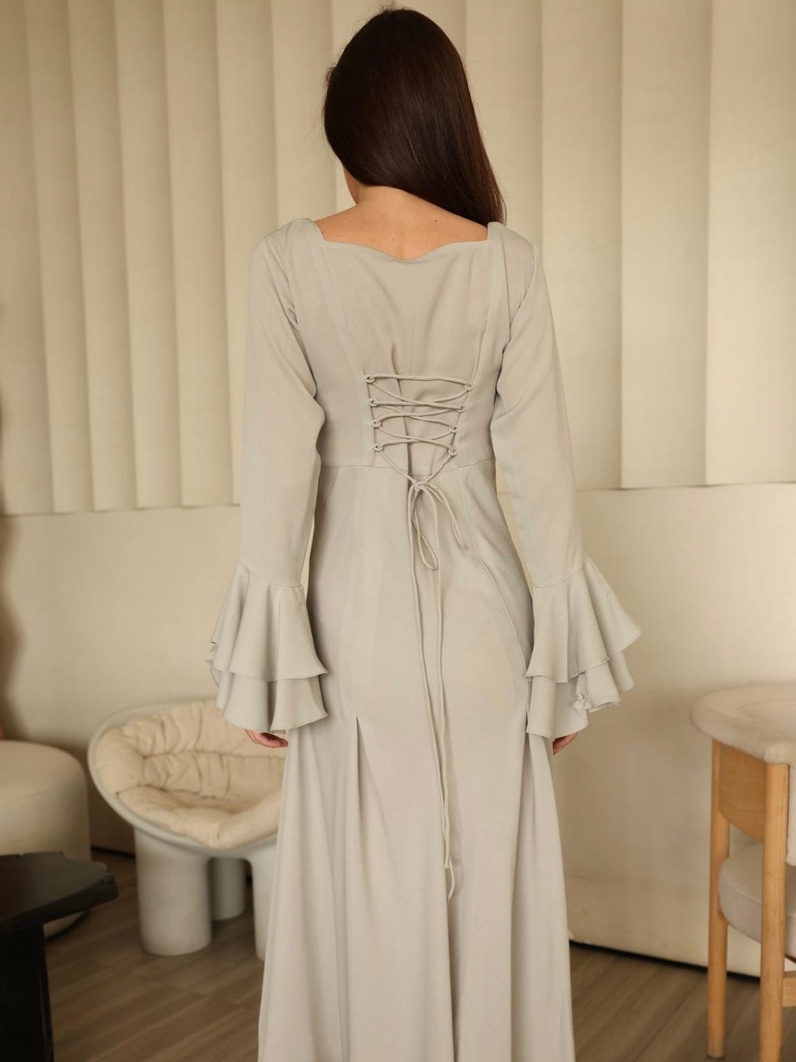 Some Dort of Sign Long Dress