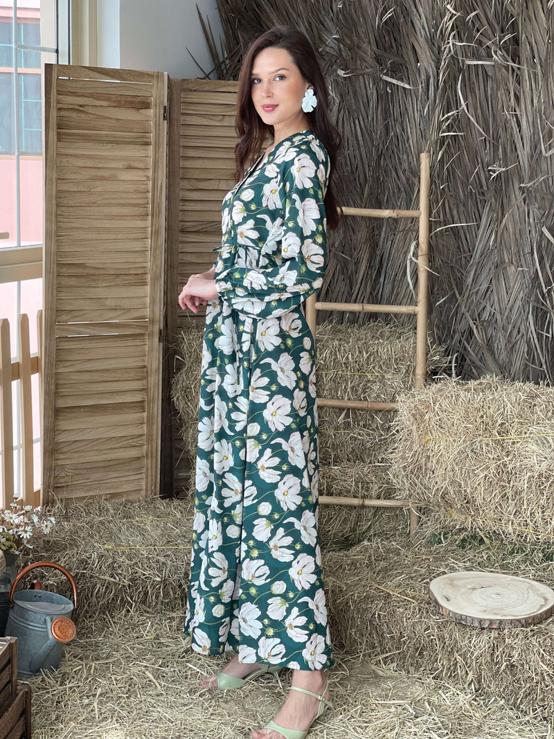 Tiana Printed Long Dress Dresses  - Sowears