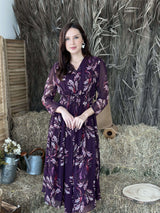 Verbena Purple Dress Dresses  - Sowears