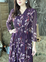 Verbena Purple Dress Dresses  - Sowears