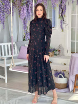 Victoria Dress In Black Dresses  - Sowears