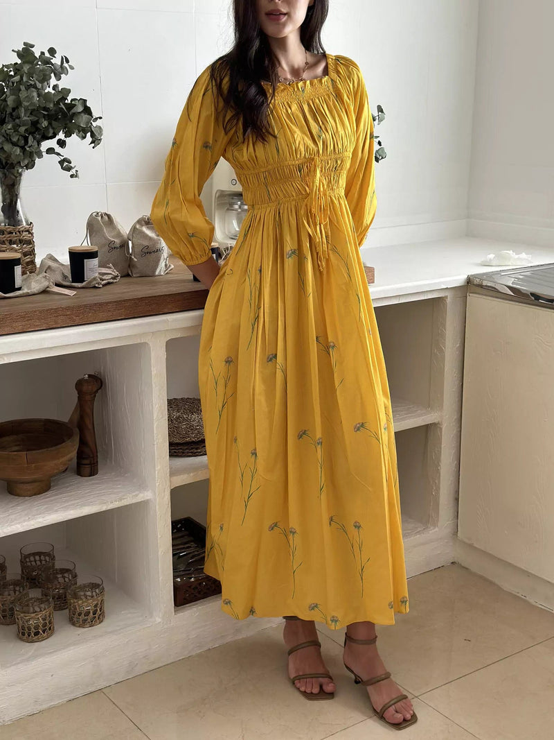 Yellow Haze Summer Dress Dresses  - Sowears