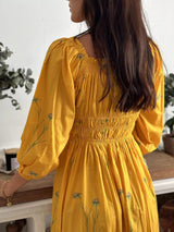 Yellow Haze Summer Dress Dresses  - Sowears