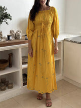 Yellow Haze Summer Dress Dresses  - Sowears